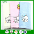customized beautiful children cotton embroider terry bath towels